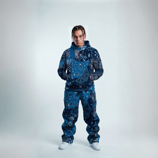 TRACKSUIT BLUE BANDANA
