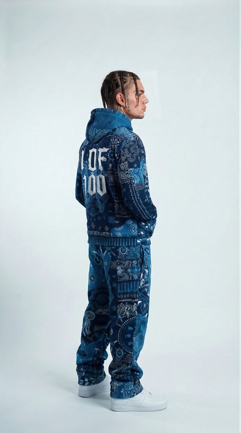 TRACKSUIT BLUE BANDANA